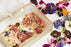 Our signature Edible flowers Chocolate Bark