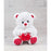 I love you Teddy Bear - Medium - flowersbypouparina.com