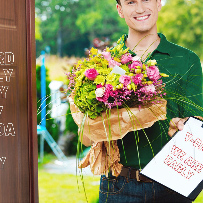 Early flower delivery Valentines flowers delivery Miami 
