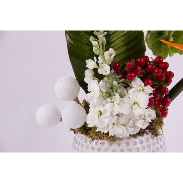 Par for the Course - A Golf Theme Floral Arrangement