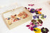 Our signature Edible flowers Chocolate Bark
