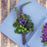 Green and Lavender Boutonniere - flowersbypouparina.com