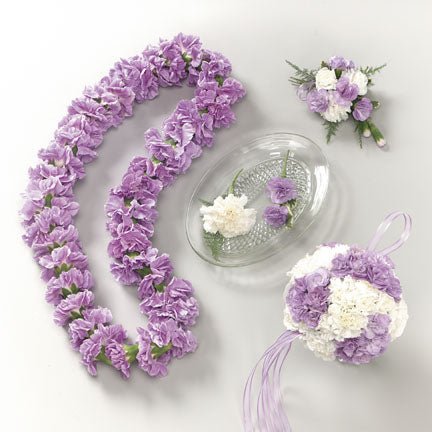 Lavender Flower Crown and Pomander