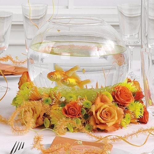Goldfish Bowl Wreath - flowersbypouparina.com