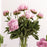 Peonies Vase Wedding Flowers - flowersbypouparina.com