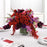 Red flowers Reception Centerpiece - flowersbypouparina.com