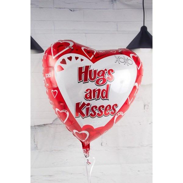 Hug & Kisses Balloon - flowersbypouparina.com
