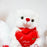I love you Teddy Bear -Petite - flowersbypouparina.com